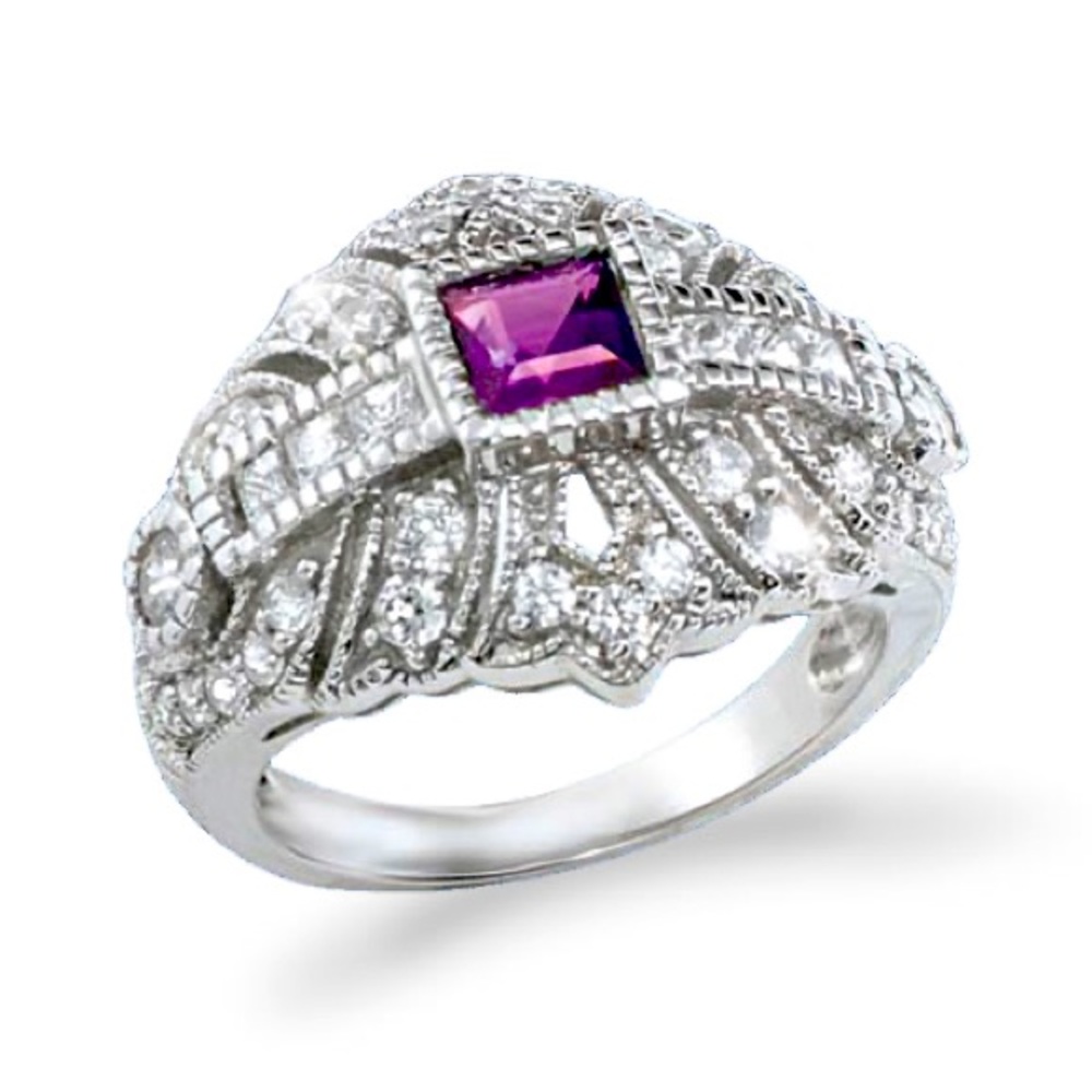 Crown Deco Band Ring size 6